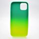 Чохол накладка Silicon Case X-Level Full Cover для iPhone 14 Салатовий