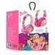 Детские беспроводные наушники с Barbie Bluetooth AH-906C (Нежно Розовый)