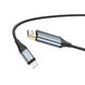 Перехідник OTG Hoco UA15 Lightning to HDMI 2m Grey
