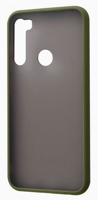 Чохол з напівпрозорою задньою кришкою Matte Color Case TPU для Xiaomi Redmi Note 8 Green