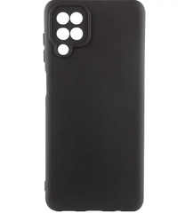 Силіконовий чохол накладка Silicon Case Full Camera Lakshmi для Samsung A12/M12 Galaxy A125/M125 Black/Чорний
