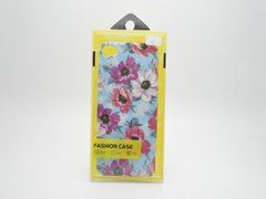 Чохол з квітами Fashion Flowers Case Meizu U20 Blue-Red