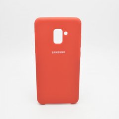 Чохол накладка Silicon Cover for Samsung A730F Galaxy A8 Plus 2018 Red Copy