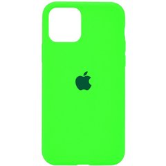 Чехол накладка Silicon Case для iPhone 11 Pro Max Neon Green