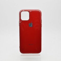 Чохол глянцевий з логотипом Glossy Silicon Case для Apple iPhone 11 Cherry