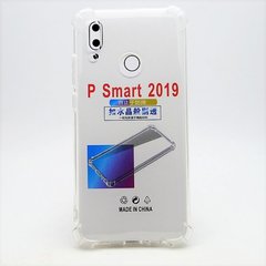 Силиконовый чехол с усиленными углами WXD для Huawei P Smart 2019/Honor 10 Lite Прозрачный