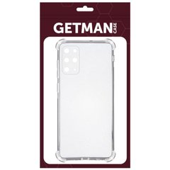 Силиконовый прозрачный чехол накладка TPU WXD Getman для Samsung G906 Galaxy S22 Plus Transparent/Прозрачный