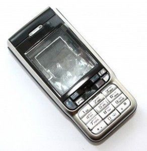Корпус Nokia 3230 Metalic black HC