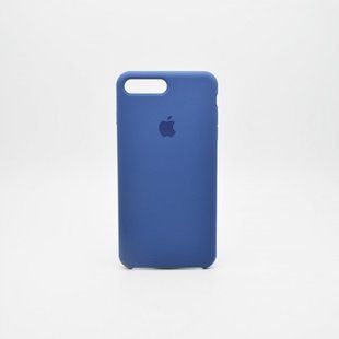 Чехол накладка Silicon Case for iPhone 8 Plus Blue (C)