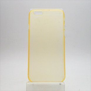 Чехол силикон Remax JELLY iPhone 6/6S Yellow