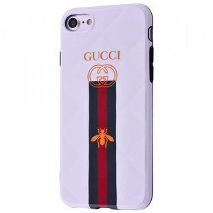 Чохол накладка Fashion Brand Case для iPhone 7/iPhone 8/iPhone SE 2020 (gucci white)
