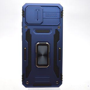 Чохол протударний з кільцем Armor Case CamShield для Xiaomi Redmi 9A Army Blue