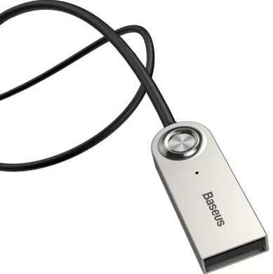 Автомобільний Bluetooth адаптер Baseus USB to 3.5mm Black CABA01-01