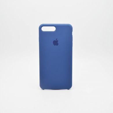 Чохол накладка Silicon Case for iPhone 8 Plus Blue (C)