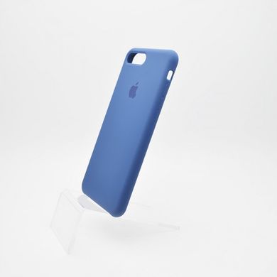 Чехол накладка Silicon Case for iPhone 8 Plus Blue (C)