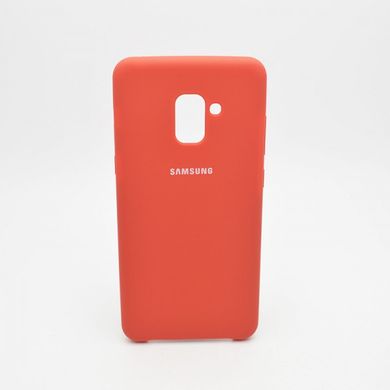 Чохол накладка Silicon Cover for Samsung A730F Galaxy A8 Plus 2018 Red (C)