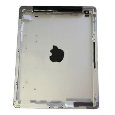 Задняя крышка для iPad 3 Silver (версия 3G) Оригинал Б/У