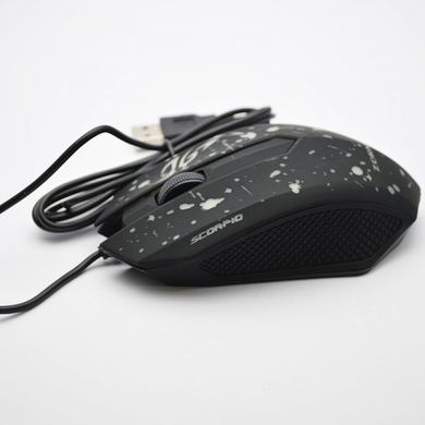 Мышка проводная Zornwee XG68 Black
