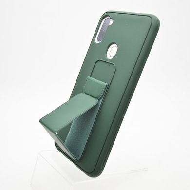 Чехол накладка Bracket для Samsung A115/M115 Galaxy A11/M11 Green