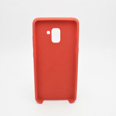Чехол накладка Silicon Cover for Samsung A730F Galaxy A8 Plus 2018 Red (C)