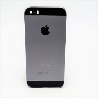 Средняя часть корпуса iPhone 5s black в комплекте со шлейфами + бузер