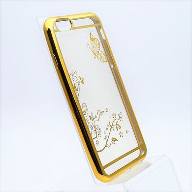 Чехол силикон Diamond Fashion Case for iPhone 6/6S Павлин