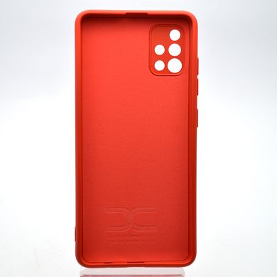 Чохол накладка Silicon Case Full Camera Galaxy A515 Samsung A51 Red