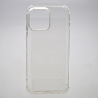 Силіконовий прозорий чохол накладка TPU WXD Getman для iPhone 14 Pro Max Transparent/Прозорий
