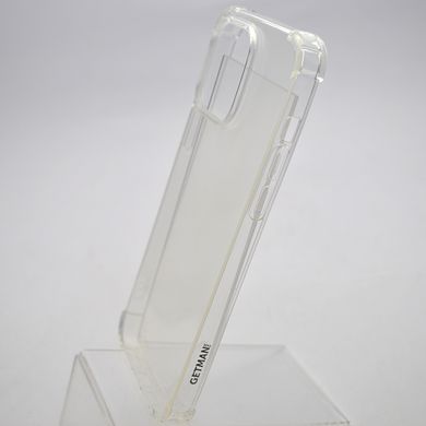 Силиконовый прозрачный чехол накладка TPU WXD Getman для iPhone 14 Pro Max Transparent/Прозрачный