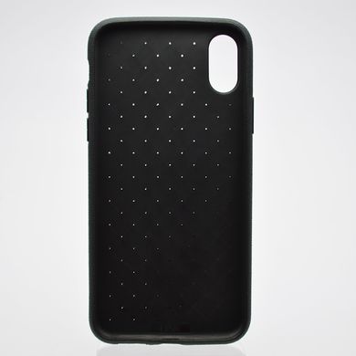 Чехол накладка Weaving для iPhone X/Xs Черный