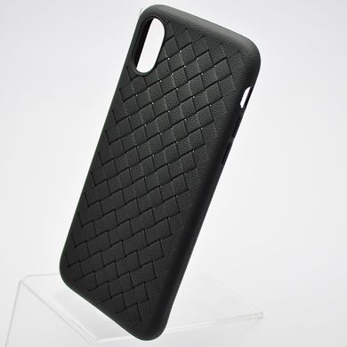 Чохол накладка Weaving для iPhone X/Xs Чорний