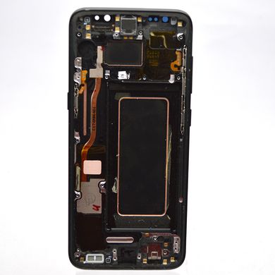 Дисплей (екран) LCD Samsung G950 Galaxy S8 з touchscreen та рамкою Black Original Used