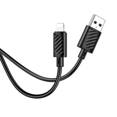 Кабель Hoco X88 Gratified USB to Lightning 2m White
