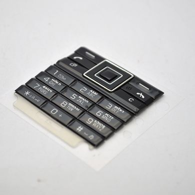 Клавіатура Sony Ericsson C902 Black Original TW