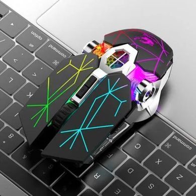 Беспроводная мышка с подсветкой Ziyou Lang X13 Черная