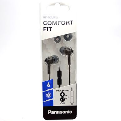 Навушники Panasonic RP-TCM115GC Black