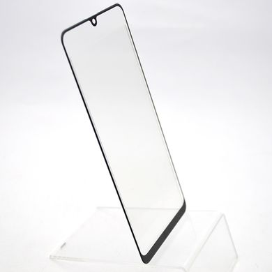 Скло LCD Samsung A315 Galaxy A31 з ОСА Black Original 1:1