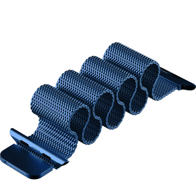 Ремешок для iWatch Milanese Loop (Миланская петля) 38mm/40mm/41mm Dark Blue/Темно-синий