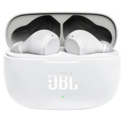 Навушники Безпровідні TWS (Bluetooth) JBL Wave 200 White JBLW200TWSWHT