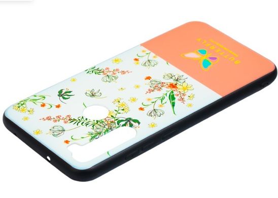 Чехол с рисунком (принтом) Picture Case Butterfly Xiaomi Redmi Note 8T Pink