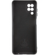 Силиконовый чехол накладка Silicon Case Full Camera Lakshmi для Samsung A12/M12 Galaxy A125/M125 Black/Черный