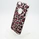 Силіконовий чохол з принтом (леопард) Fshang Leopard series для iPhone 6/6S Pink