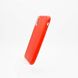 Чохол силіконовий з блискітками TWINS для iPhone X/iPhone XS 5.8" Red