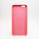 Чохол накладка Silicon Case для iPhone 6 Plus/6S Plus Light Pink (12) (C)