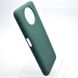 Чехол накладка Silicon Case Full Cover для Xiaomi Redmi Note 9T Dark Green