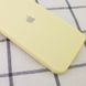 Чохол силіконовий з квадратними бортами Silicone case Full Square для iPhone 11 Pro Max Mellow Yellow Блідо-жовтий