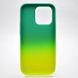 Чехол накладка Silicon Case X-Level Full Cover для iPhone 14 Pro Салатовый