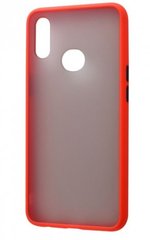 Чехол с полупрозрачной задней крышкой Matte Color Case TPU для Samsung Galaxy A10s (A107F) Red