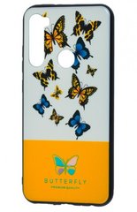 Чехол с рисунком (принтом) Picture Case Butterfly Xiaomi Redmi Note 8T Yellow