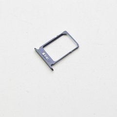 Держатель (лоток) для SIM карты к телефону Samsung A300/A500/A700 Black малый Original TW